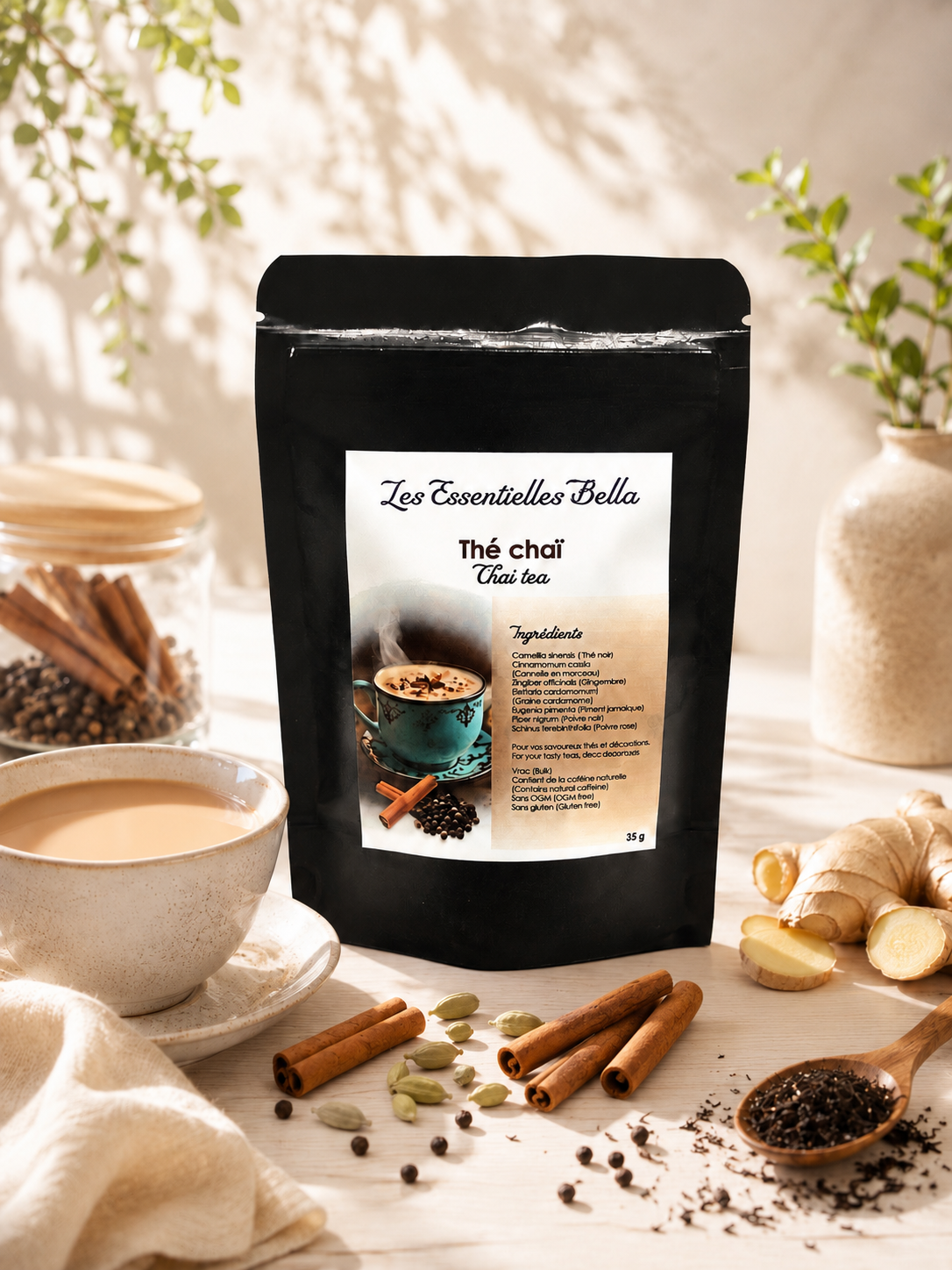 Thé chaï (Chai tea)