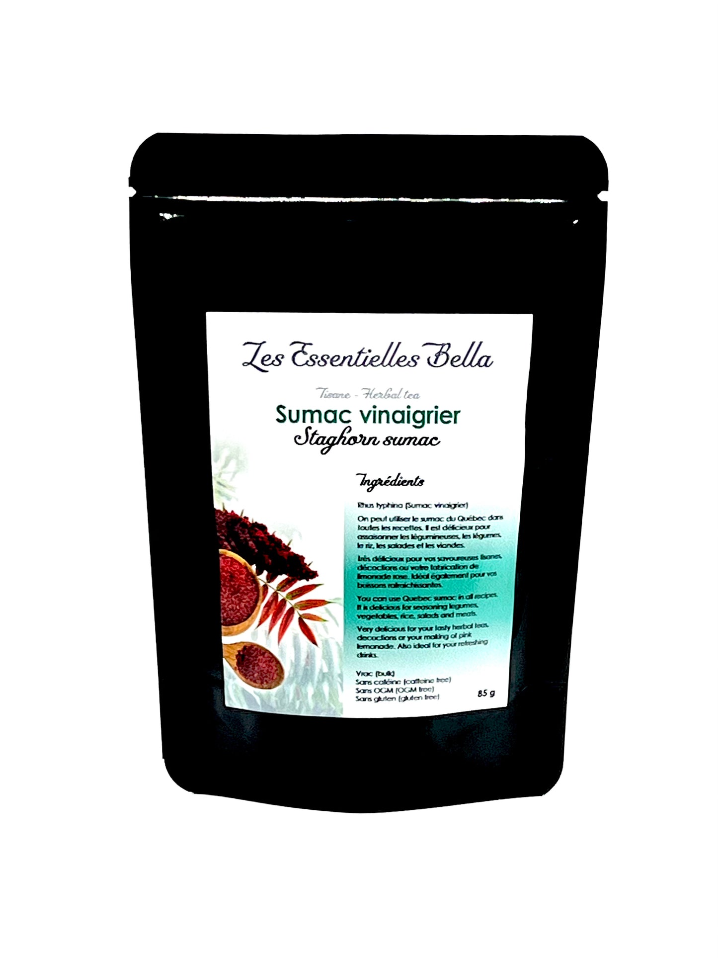 Sumac vinaigrier moulu (Ground staghorn sumac)