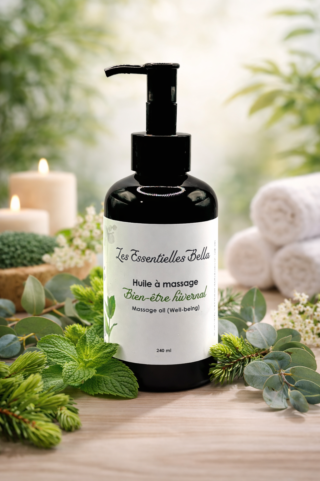 Huile à massage Bien-être hivernale (Winter Wellness Massage Oil)