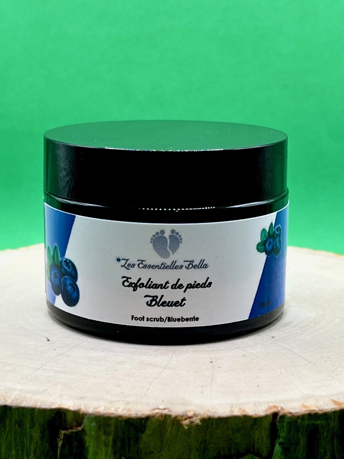 Exfoliant de pieds - Bleuet