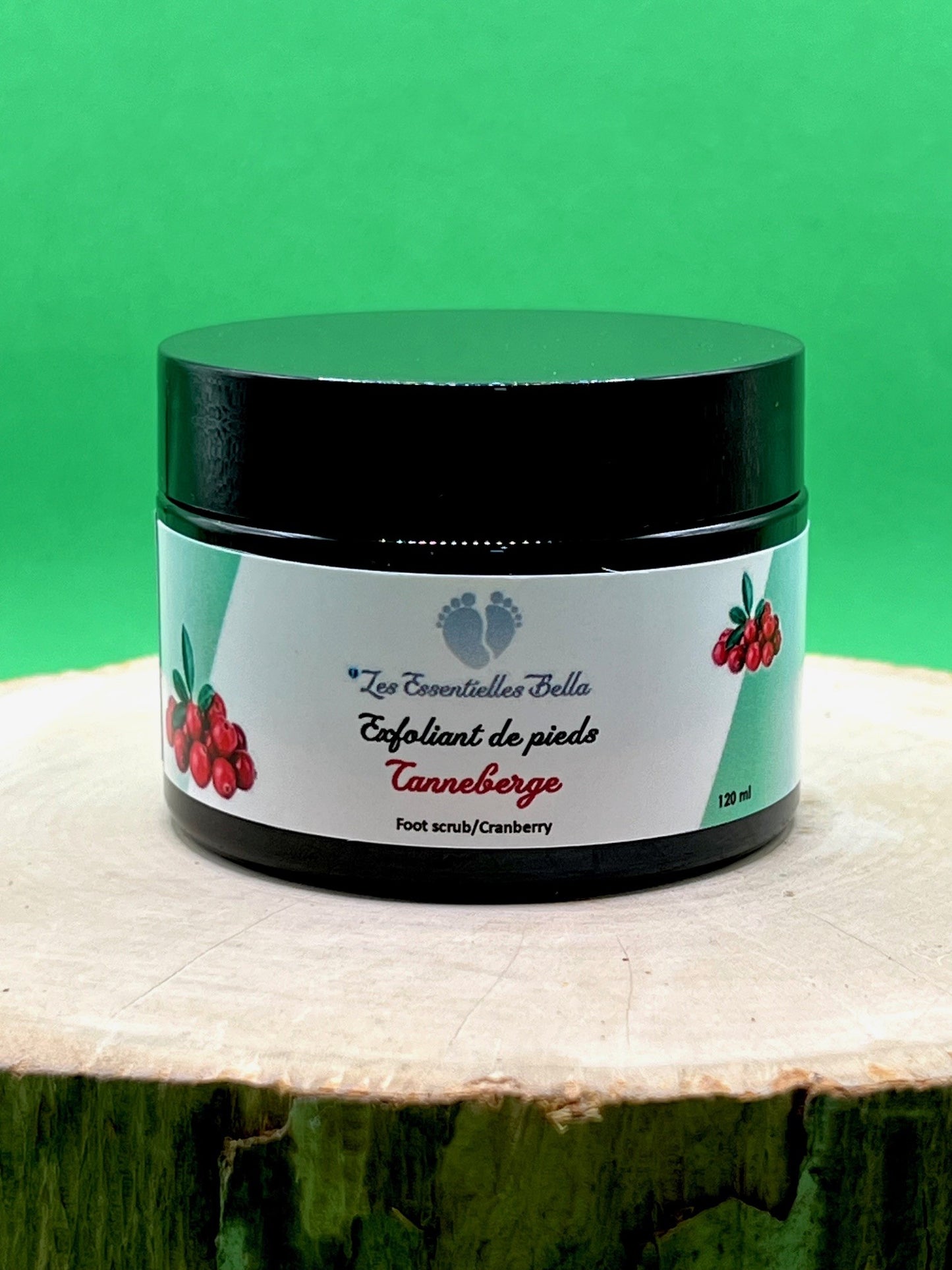 Exfoliant de pieds - Canneberge