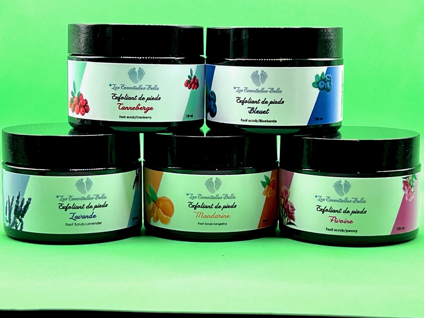 Exfoliant de pieds - Canneberge