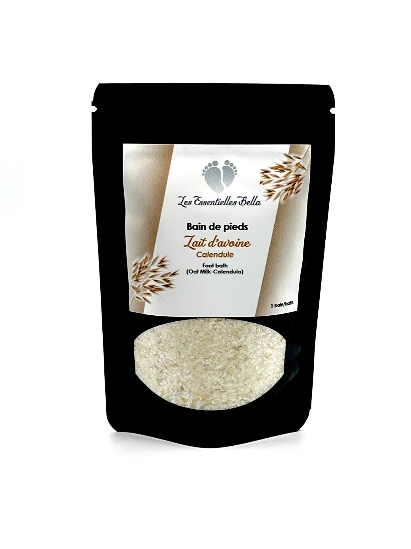 Bain de pieds (Lait d'avoine & calendule)