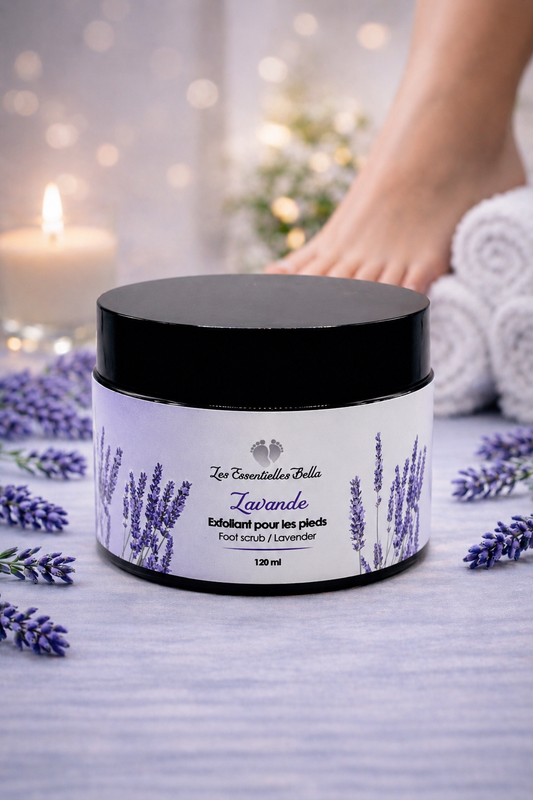 Exfoliant de pieds - Lavande