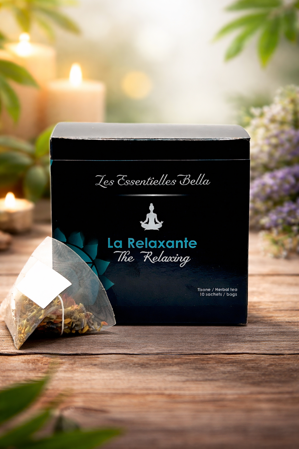 Boîtier tisane québécoise : La relaxante