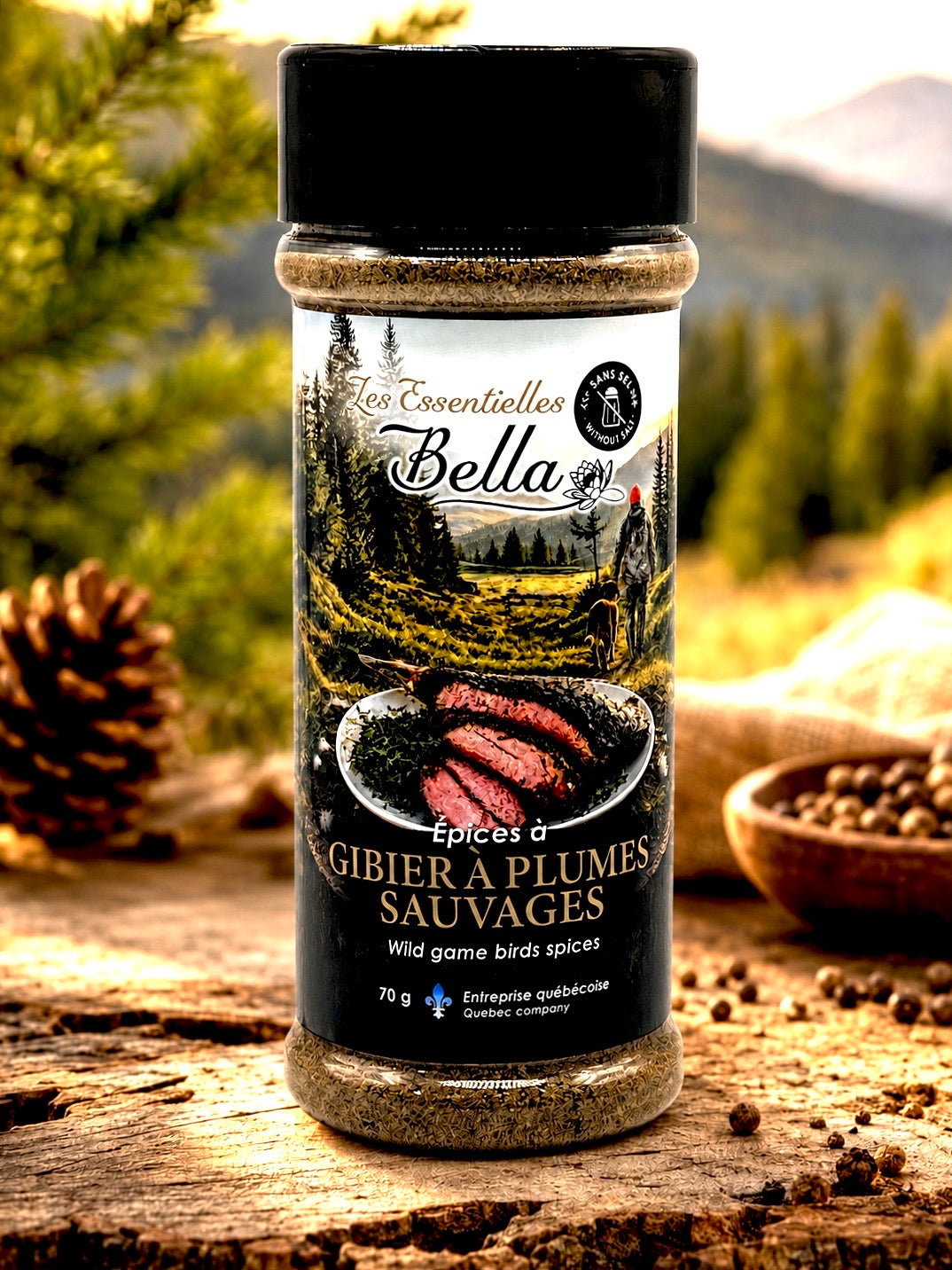 Épice à gibier à plumes sauvages (Wild game birds spices)