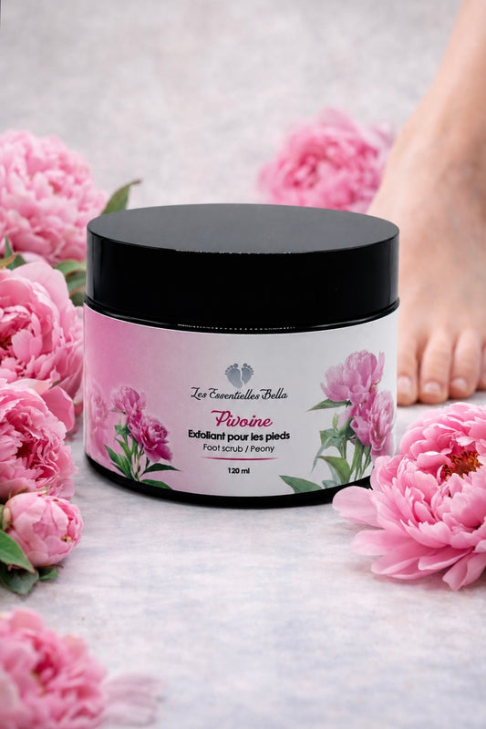 Exfoliant de pieds - Pivoine