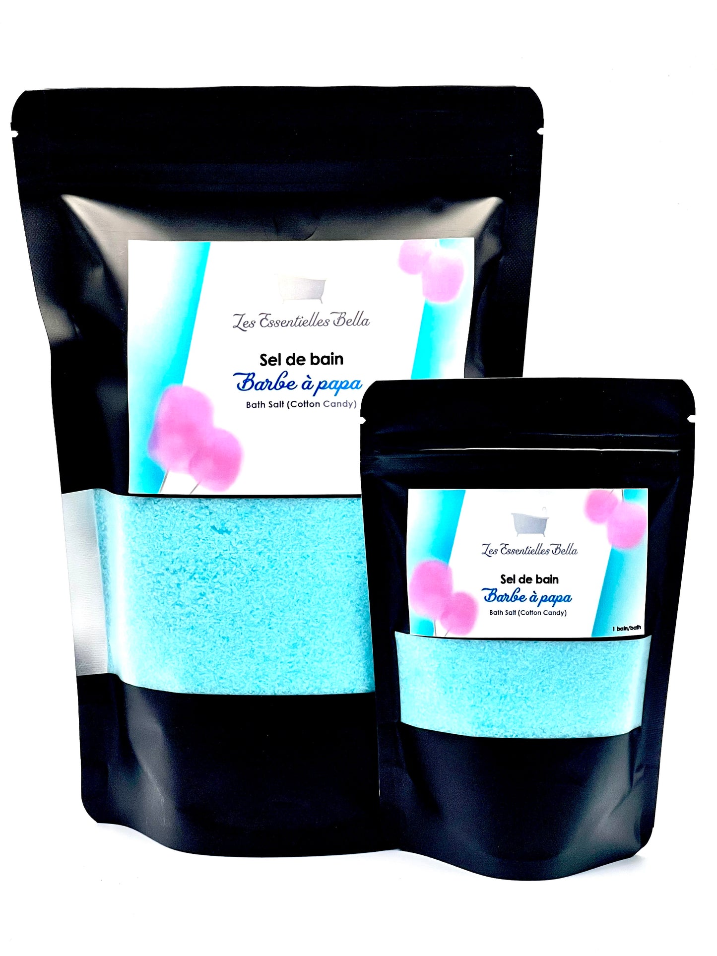 Sel de bain Barbe à papa (Cotton Candy Bath Salt)