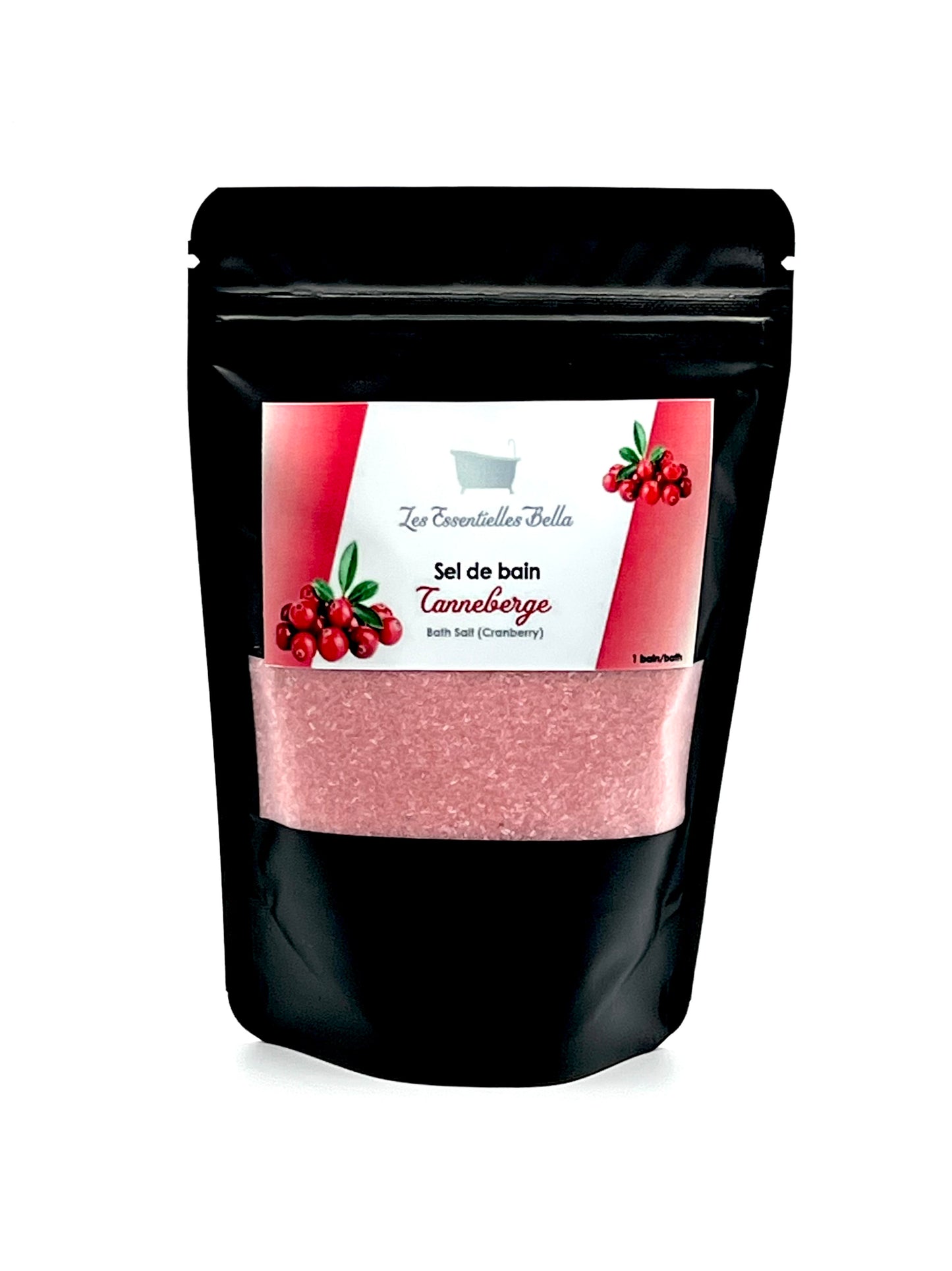 Sel de bain (Canneberge)