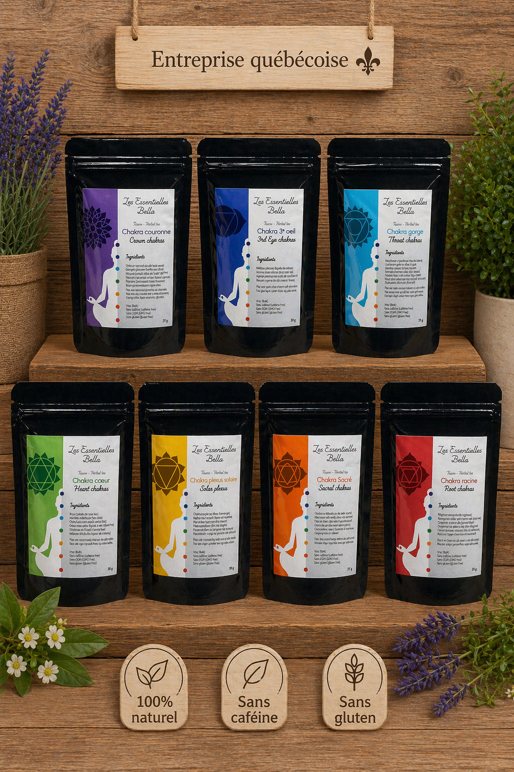 Chakra sacrée (Tisane vrac)