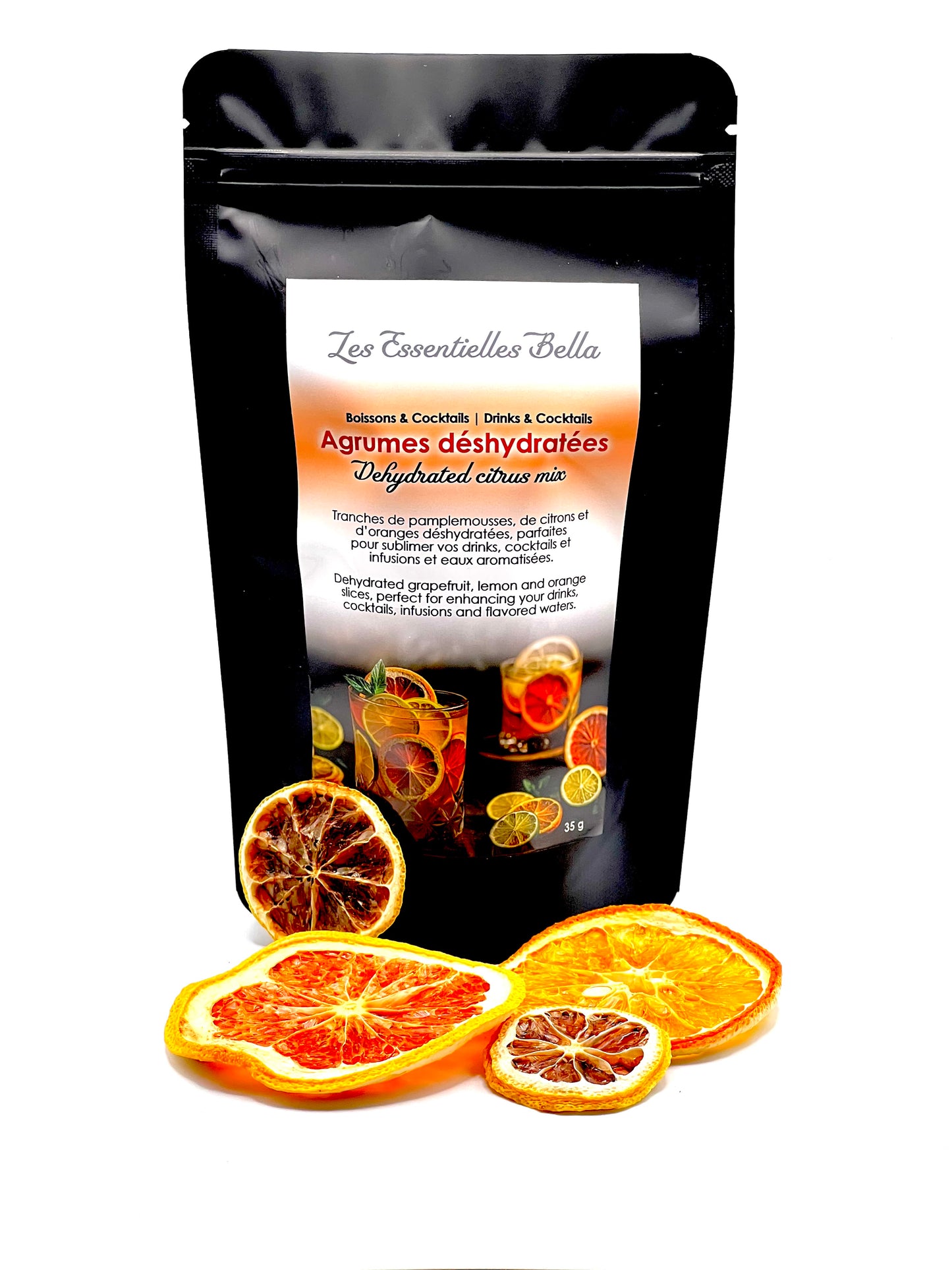 Tranche d’agrumes déshydratées (Dehydrated citrus mix)