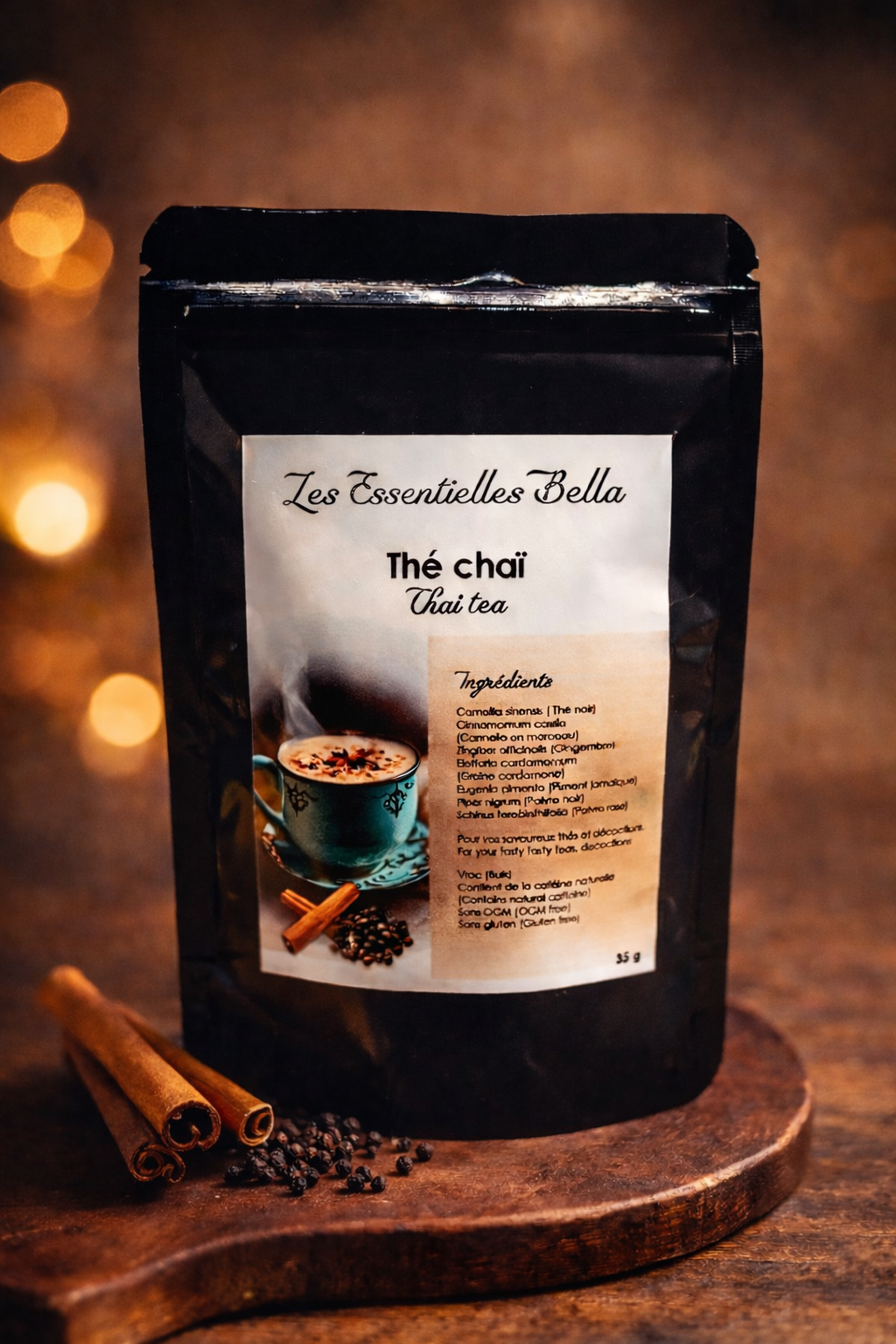 Thé chaï (Chai tea)