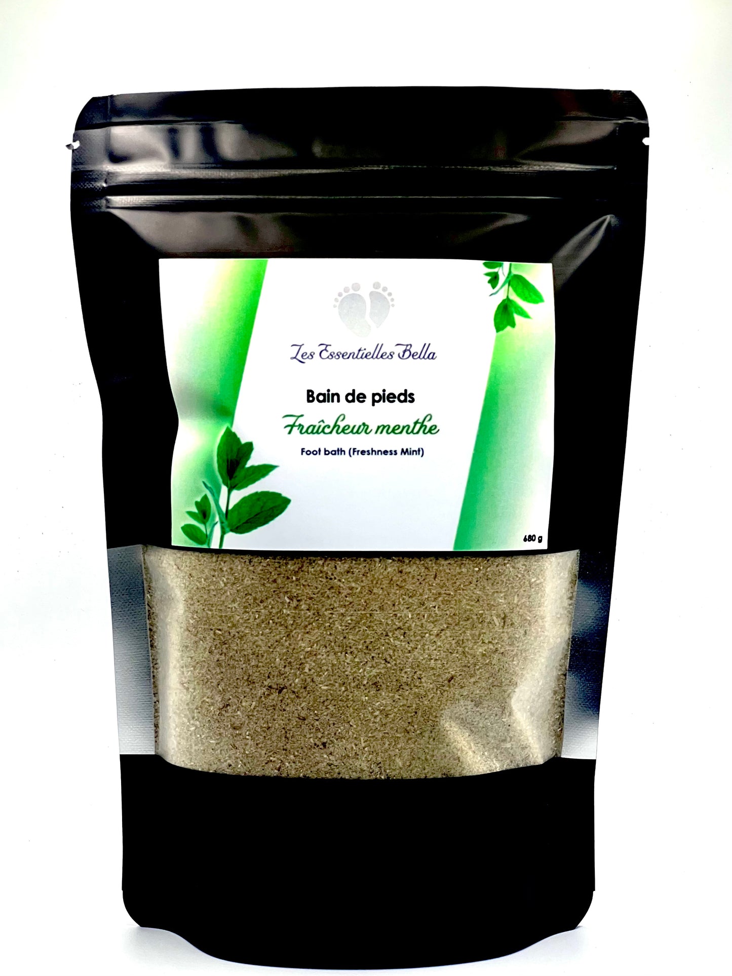 Bain de pieds (Fraicheur de menthe) -Foot bath (Mint freshness)