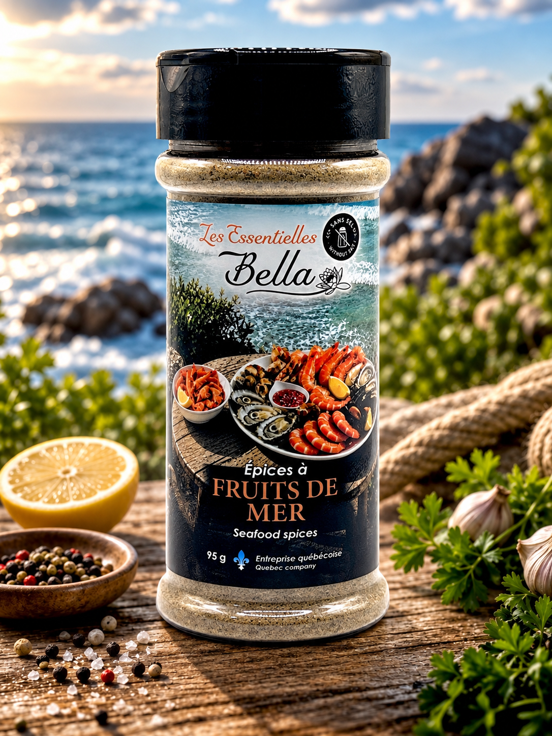 Épice à fruit de mer (Seafood spices)