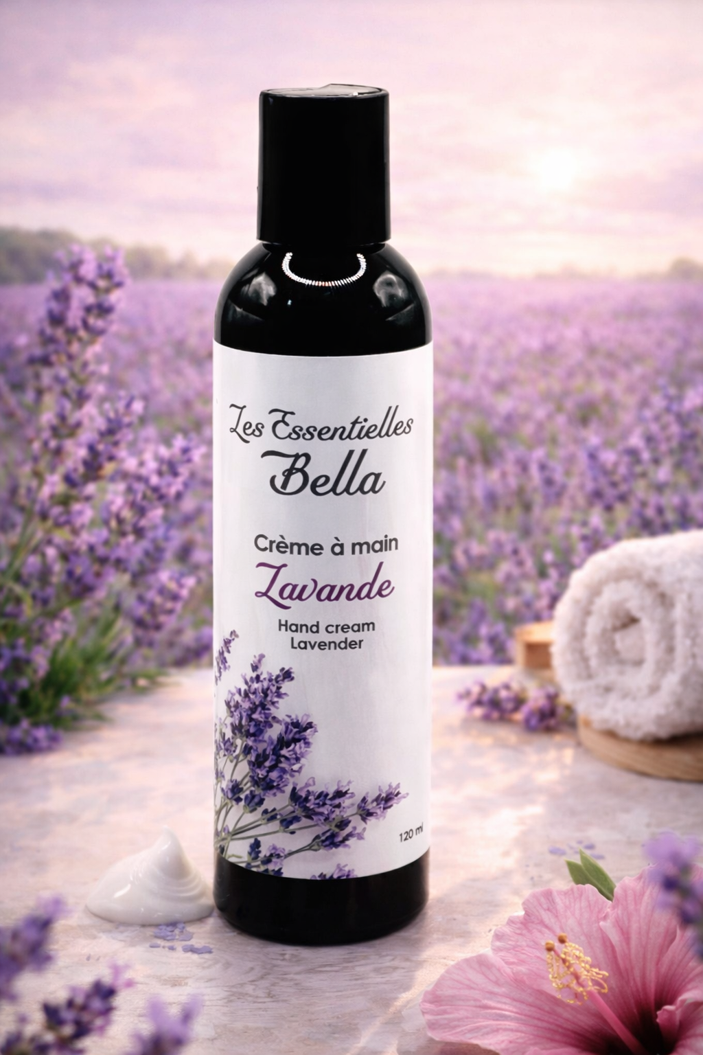 Crème à main à la lavande