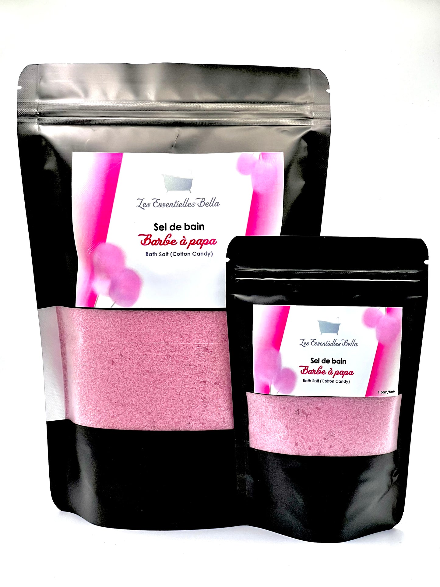 Sel de bain Barbe à papa (Cotton Candy Bath Salt)