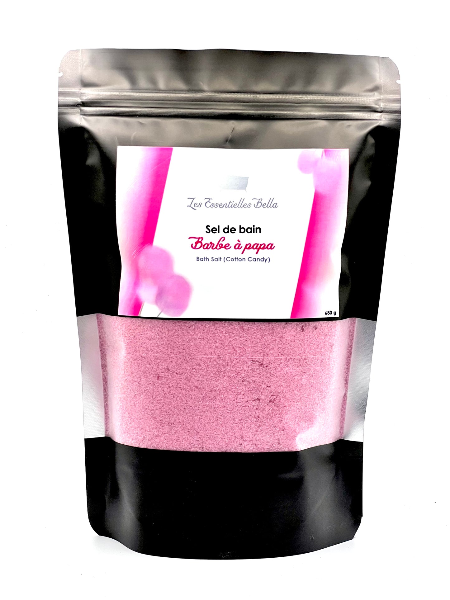 Sel de bain Barbe à papa (Cotton Candy Bath Salt)