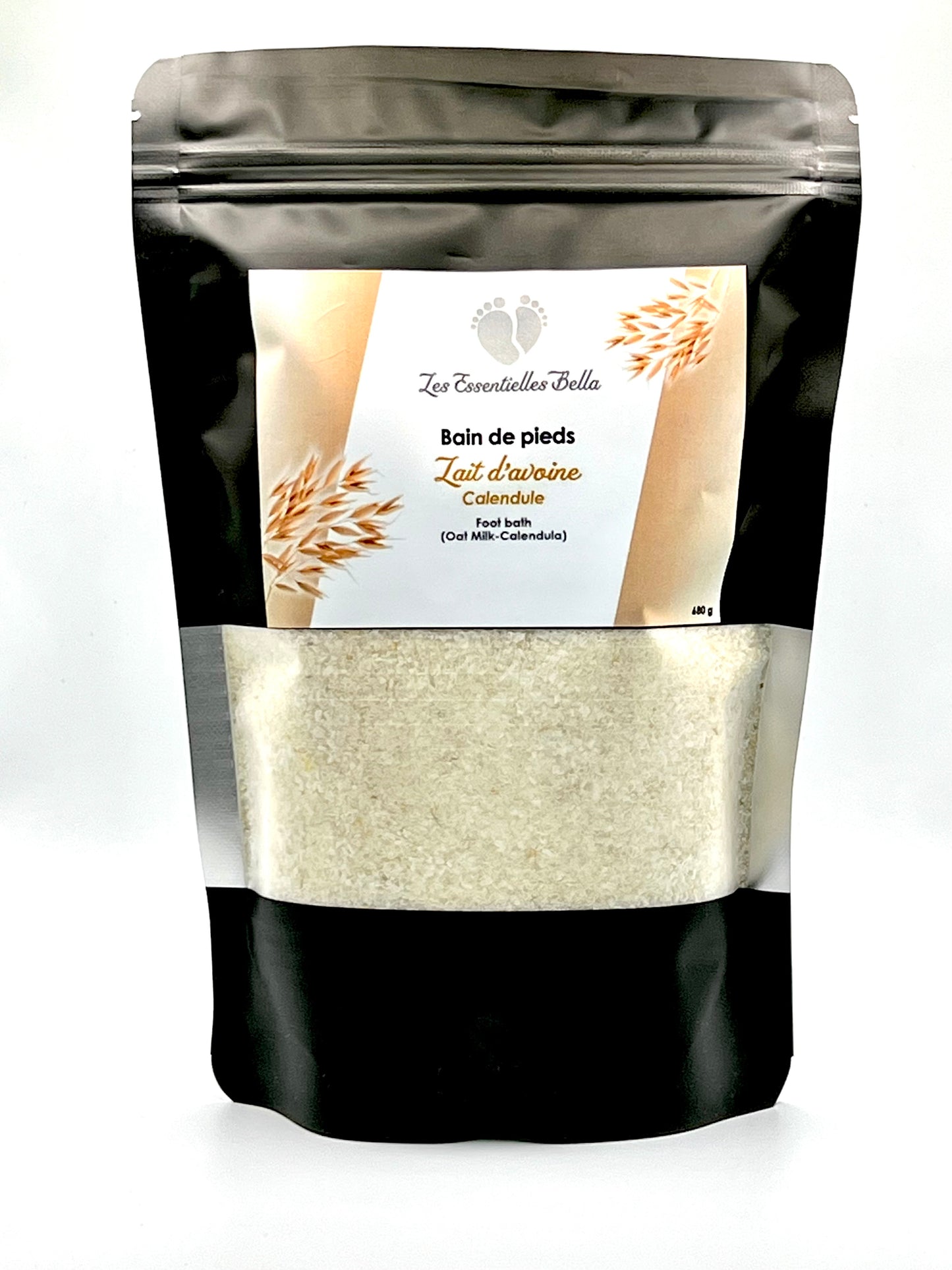 Bain de pieds (Lait d'avoine & calendule)