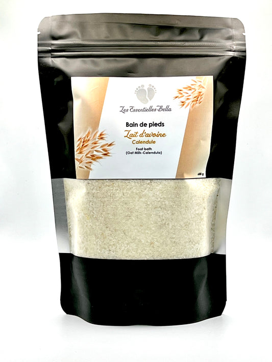 Bain de pieds (Lait d'avoine & calendule)