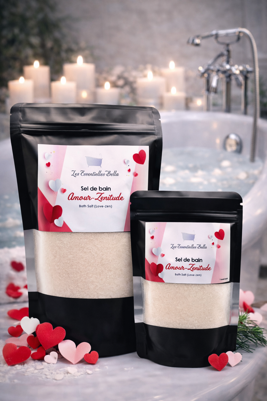 Sel de bain (Amour & zénitude)
