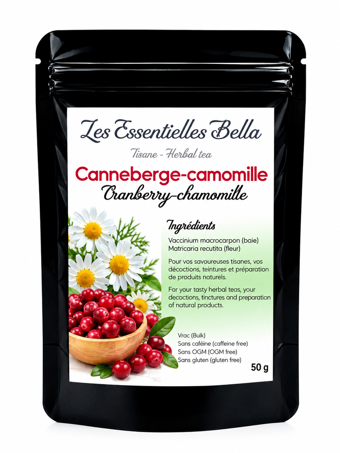 Canneberge & camomille