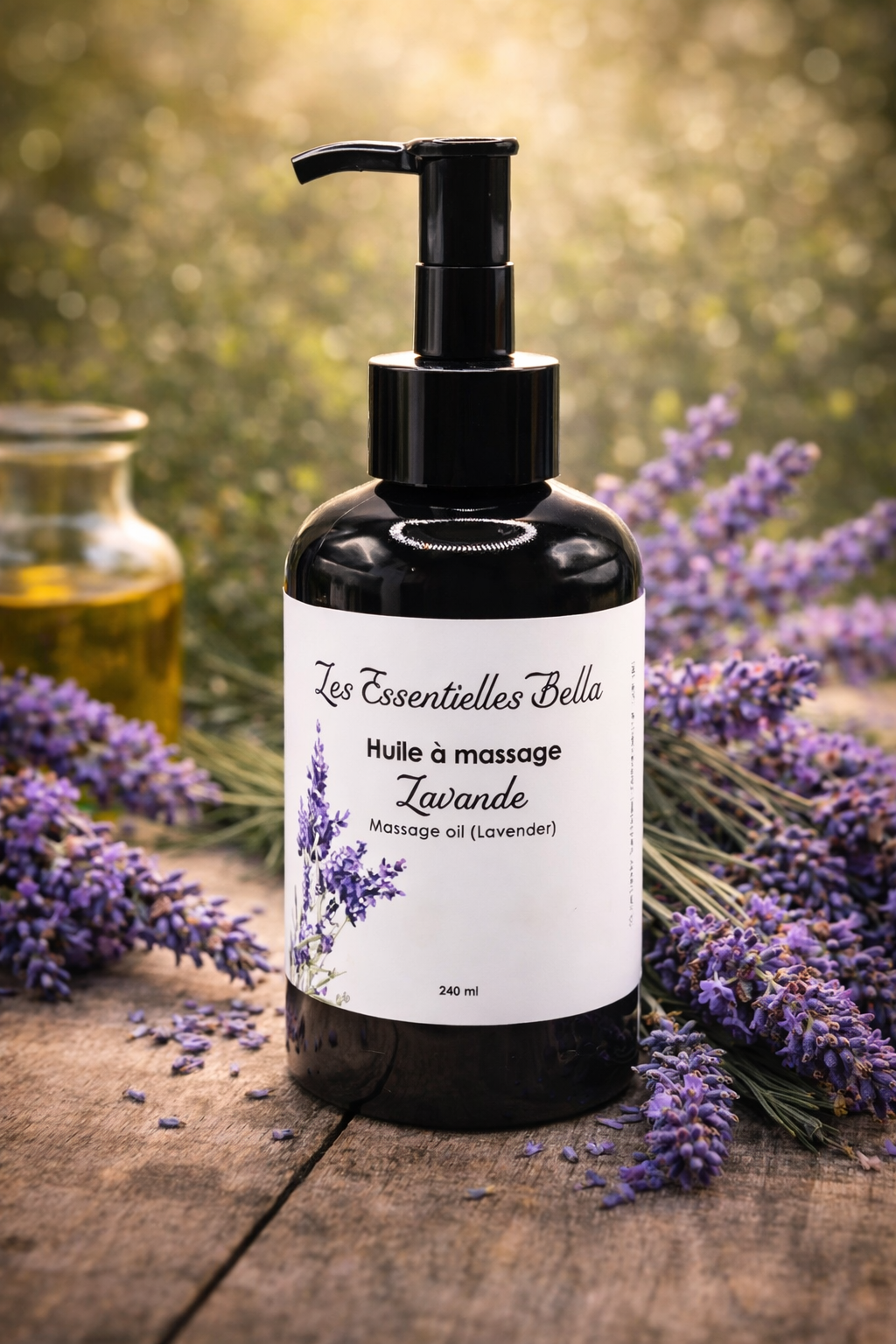 Huile à massage LAVANDE (Lavender massage oil)