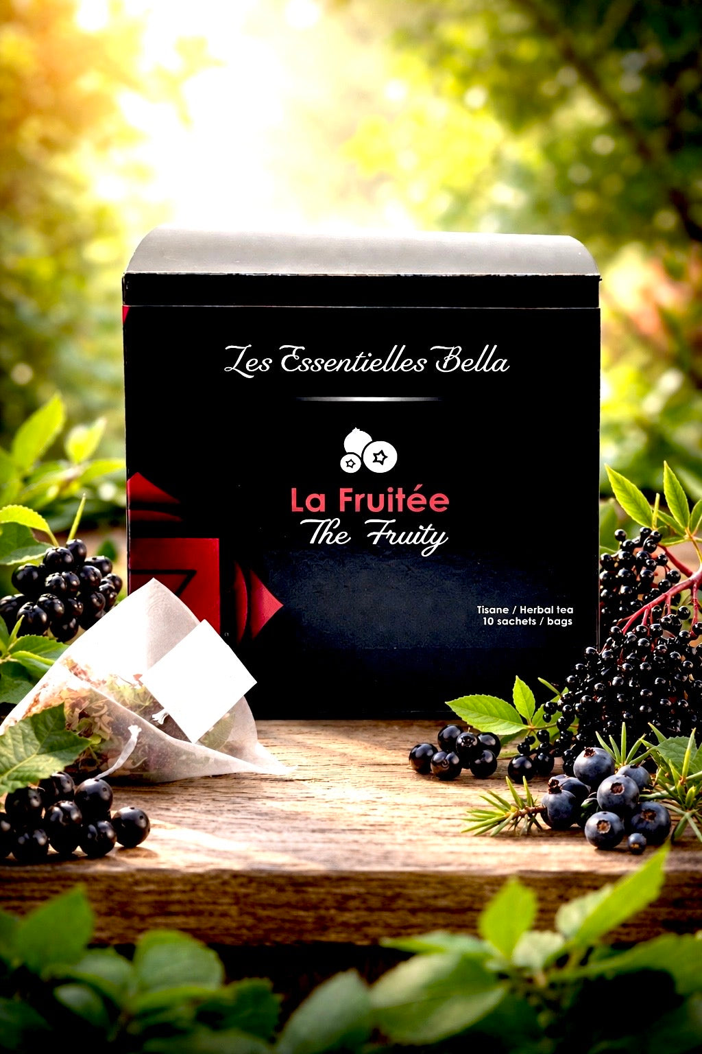 Boîtier tisane québécoise : La fruitée