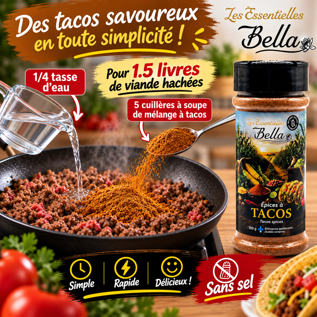 Épice à tacos (Tacos spices)