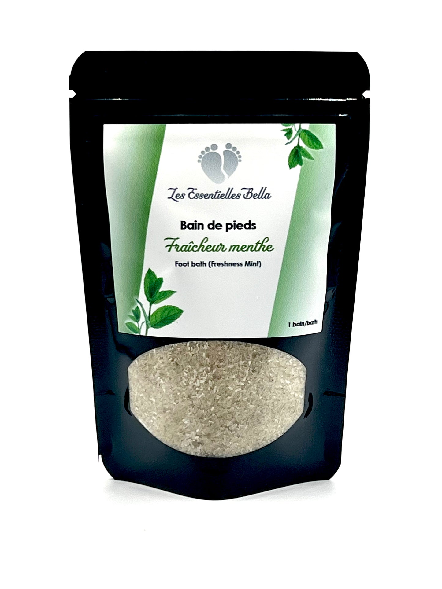 Bain de pieds (Fraicheur de menthe) -Foot bath (Mint freshness)