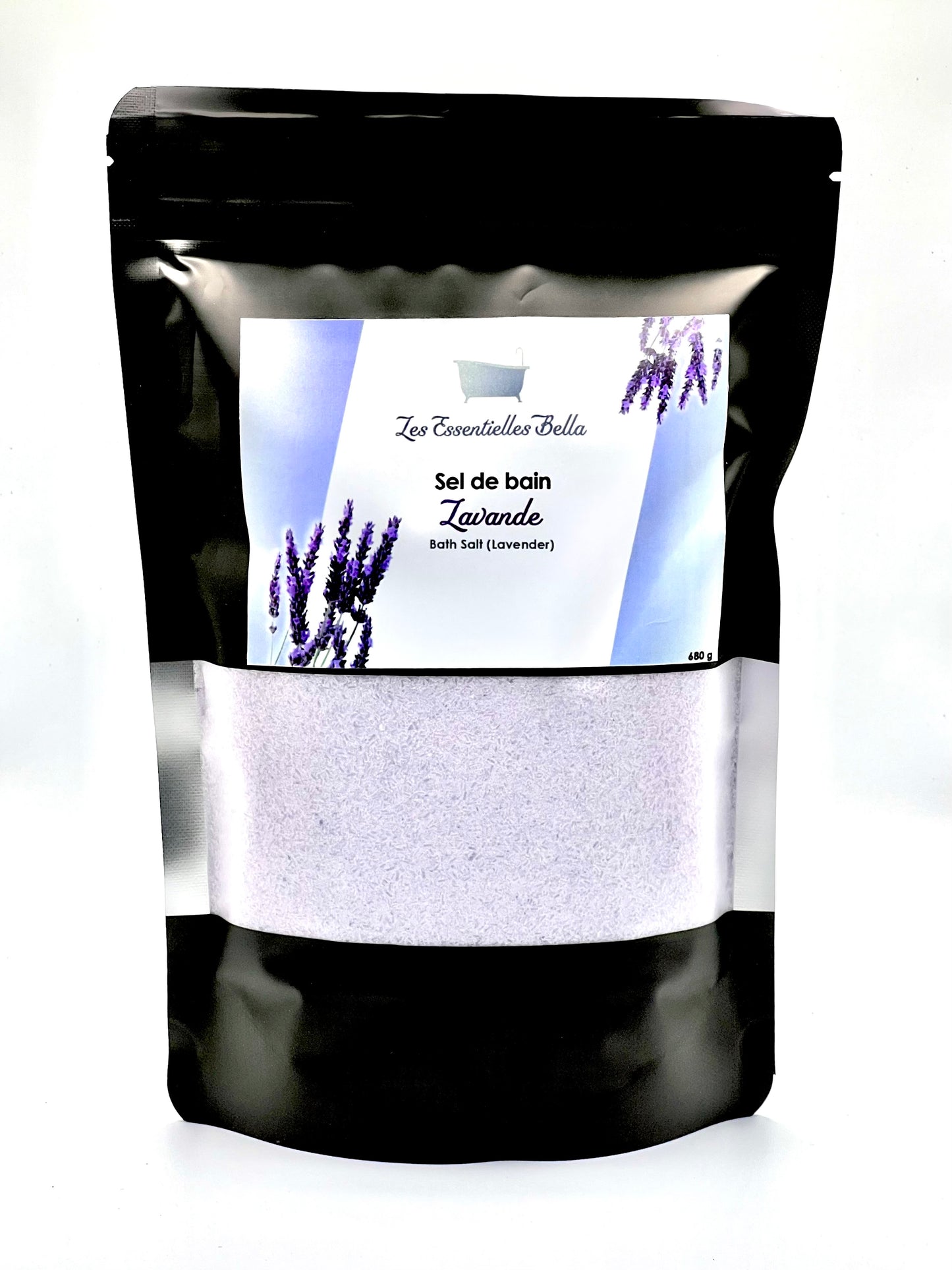 Sel de bain Lavande