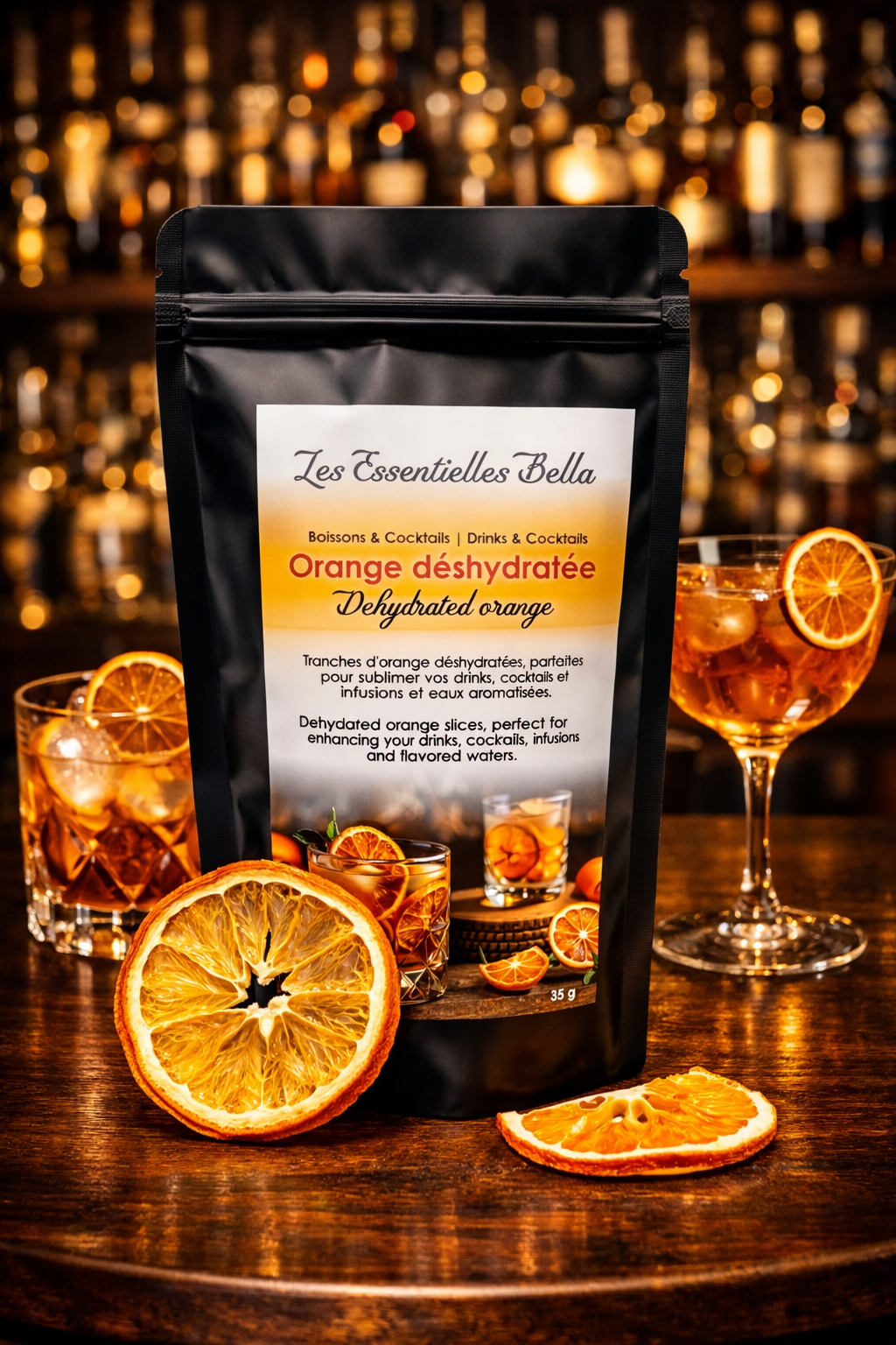 Orange déshydratée (Dehydrated orange)