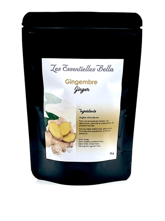 Gingembre déshydraté bio (Organic dehydrated ginger)