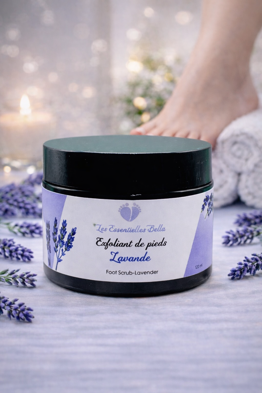 Exfoliant de pieds - Lavande
