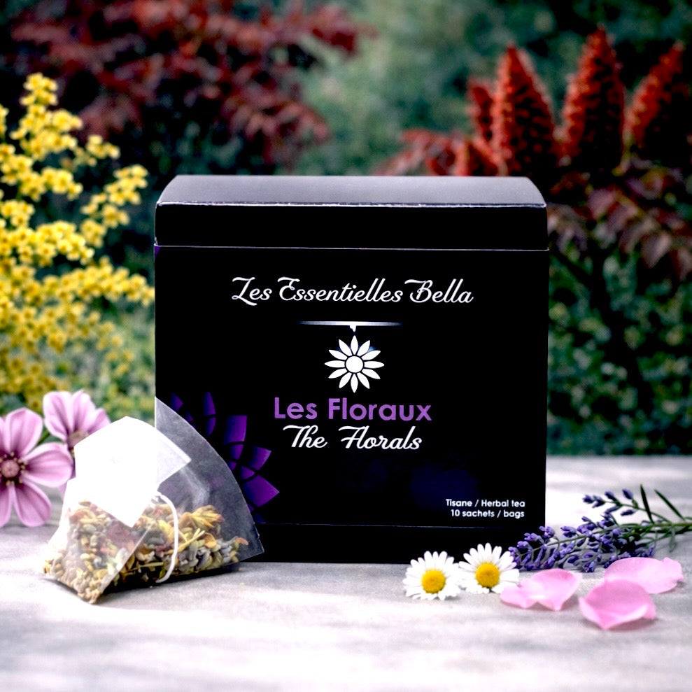 Boîtier tisane québécoise : Les floraux