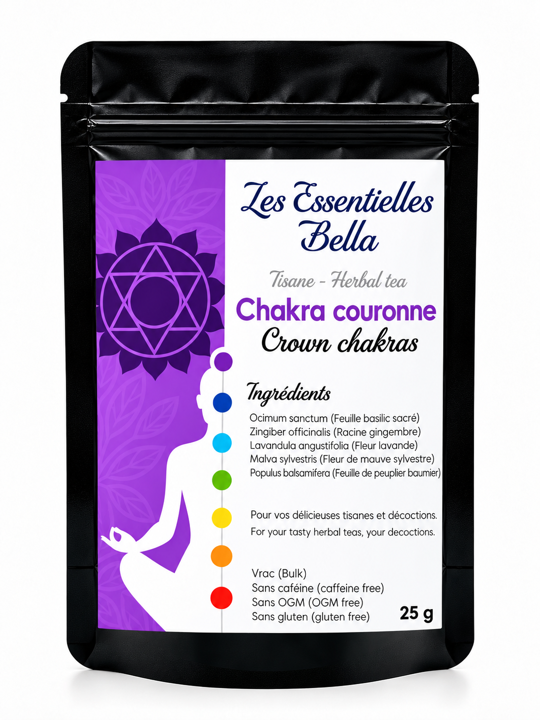 Chakra couronne (Tisane vrac)