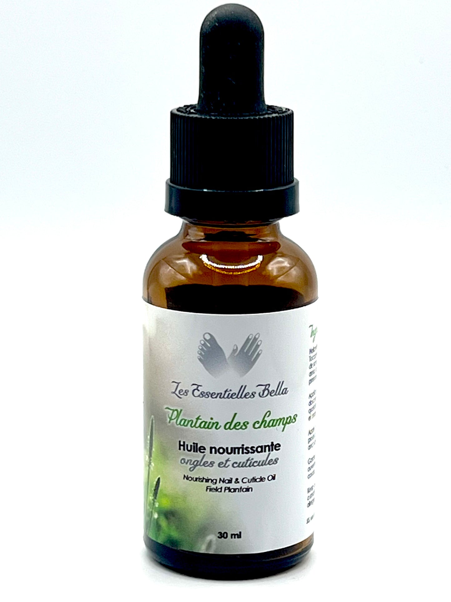 Plantain des champs (Huile nourrissante ongles et cuticules)