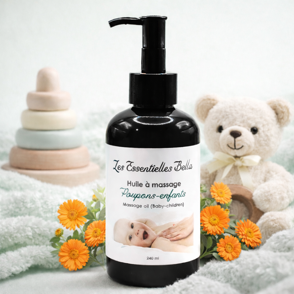 Huile à massage POUPONS-ENFANTS (Baby and Children Massage Oil)