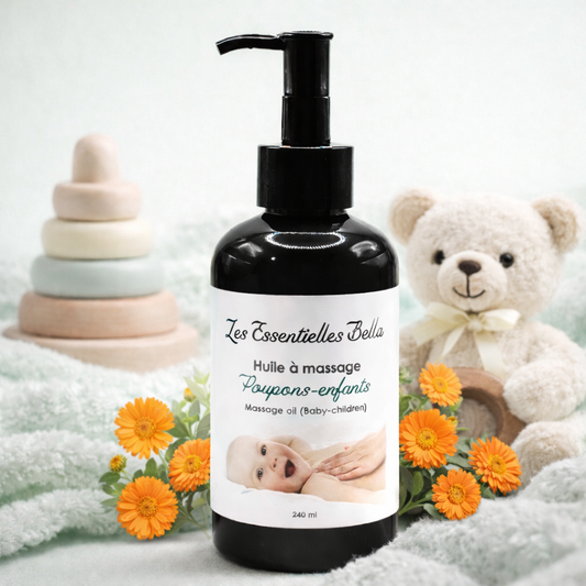 Huile à massage POUPONS-ENFANTS (Baby and Children Massage Oil)