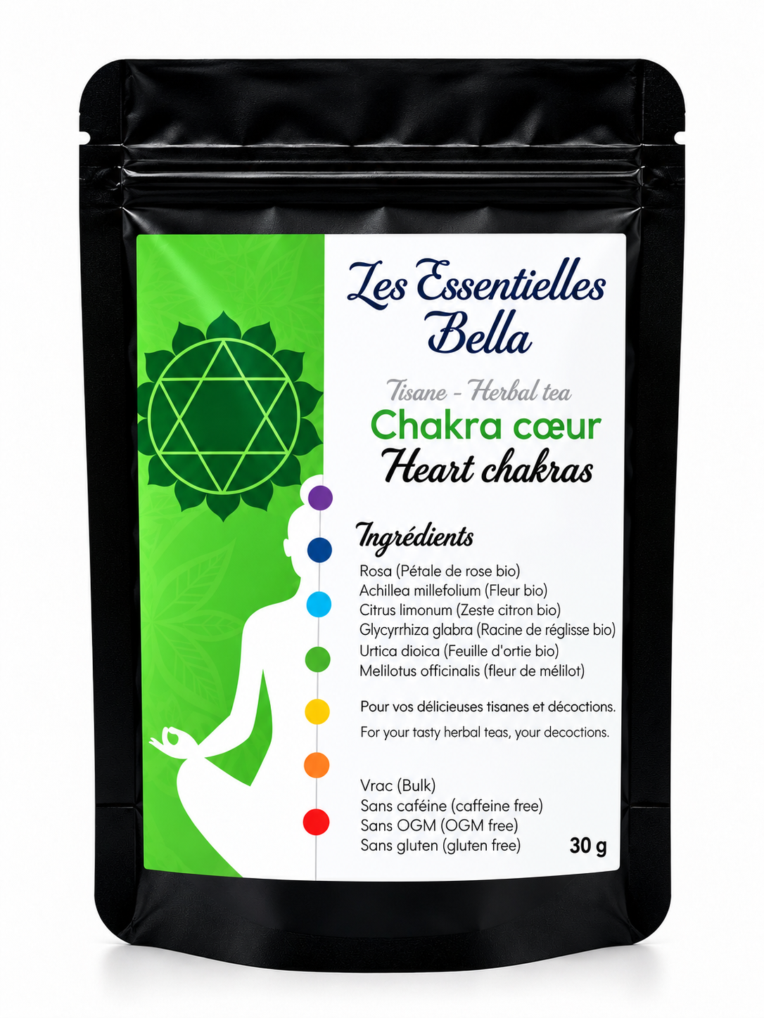 Chakra cœur (Tisane vrac)
