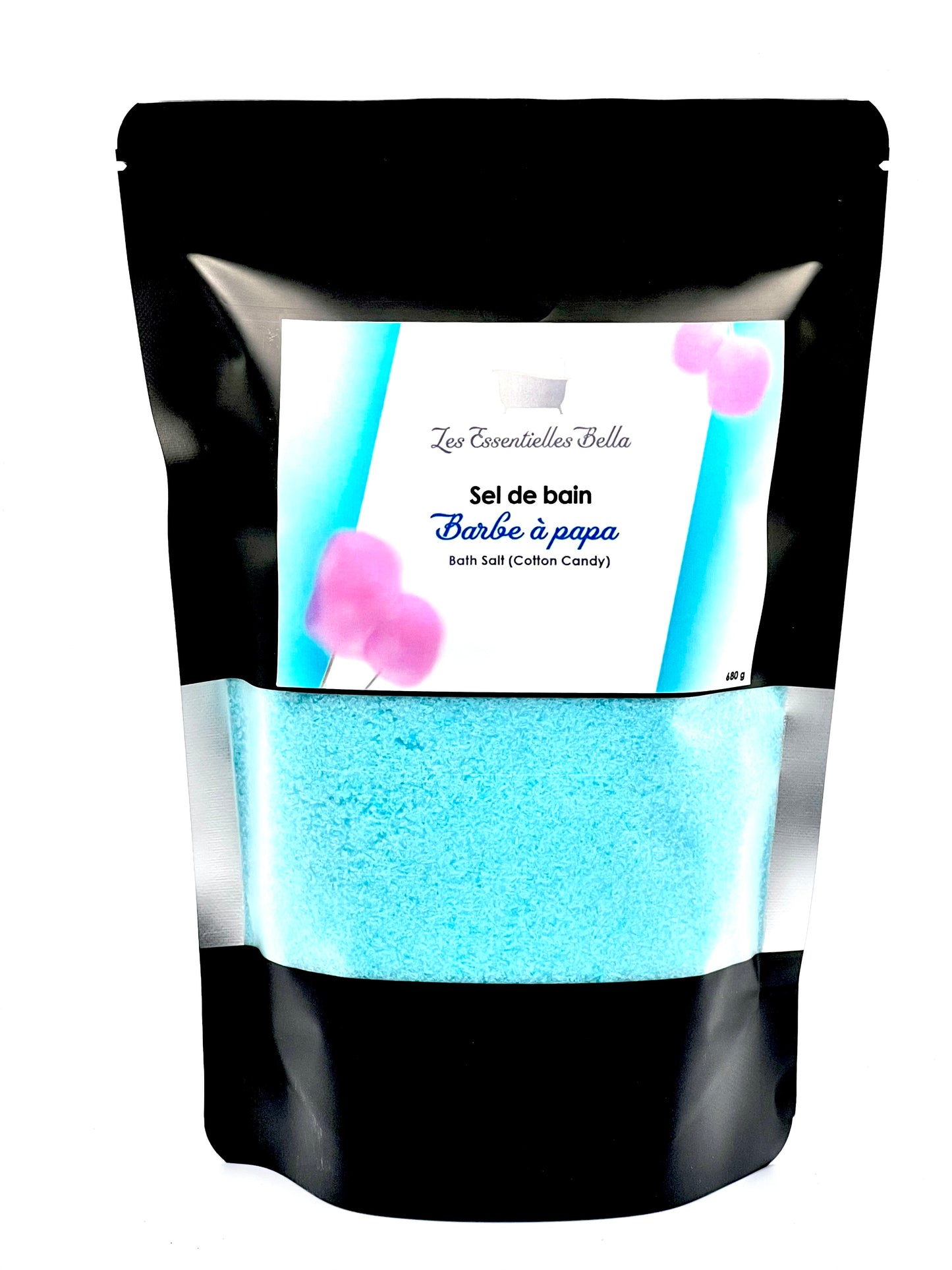 Sel de bain Barbe à papa (Cotton Candy Bath Salt)