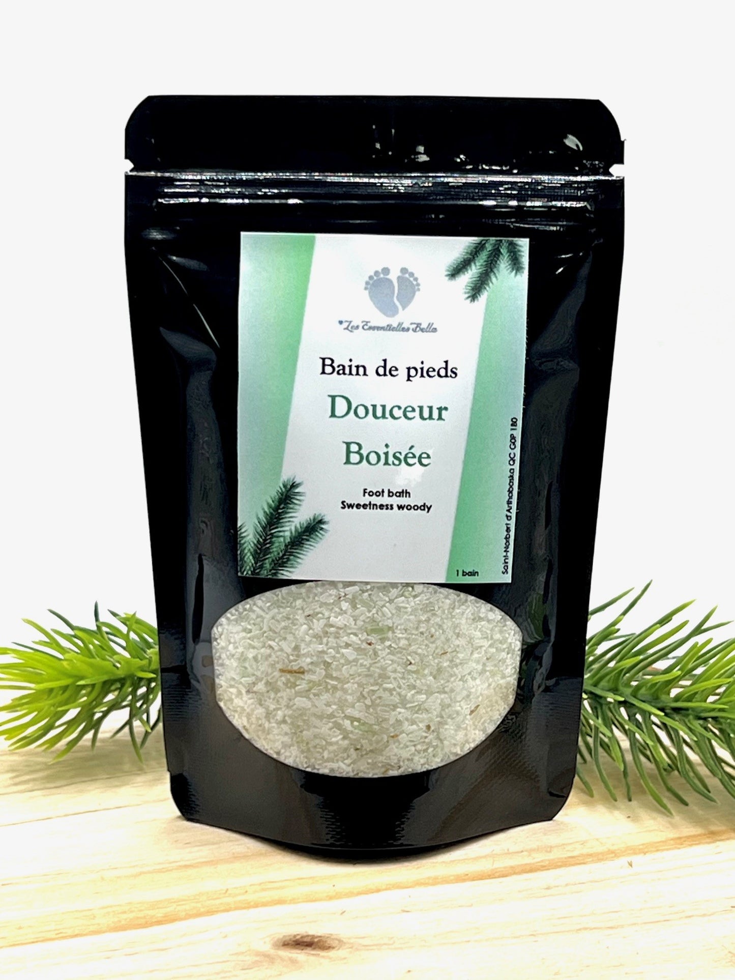 Bain de pieds (Douceur boisée) -Foot bath (Woody softness)