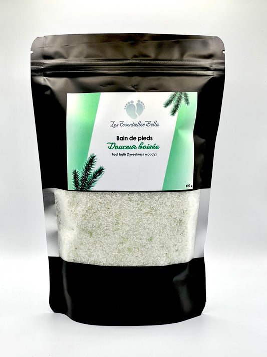 Bain de pieds (Douceur boisée) -Foot bath (Woody softness)