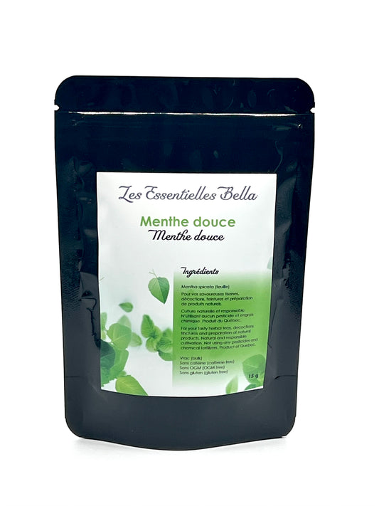 Menthe douce (verte) feuille
