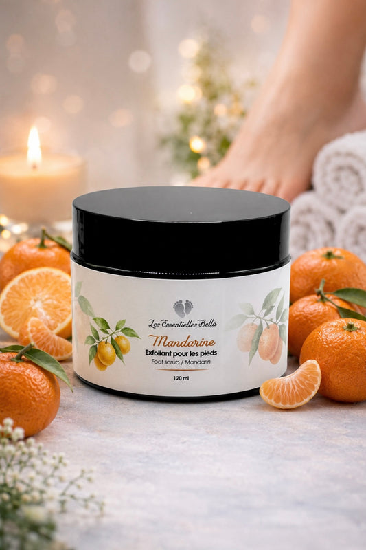 Exfoliant de pieds - Mandarine