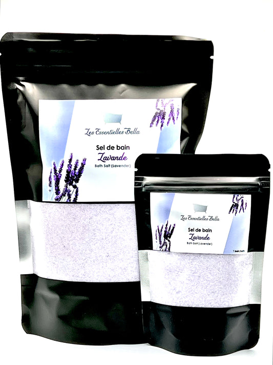 Sel de bain Lavande