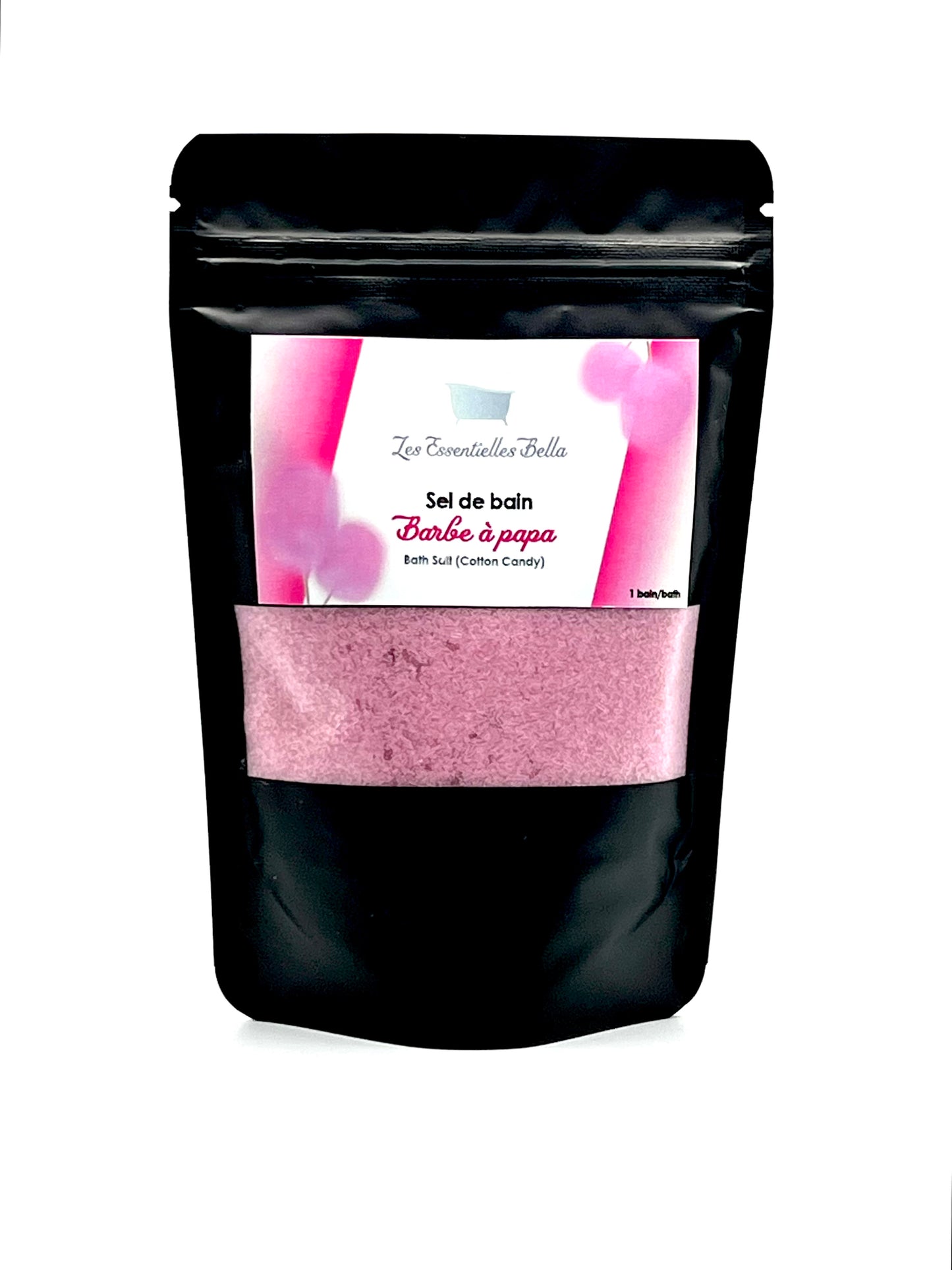 Sel de bain Barbe à papa (Cotton Candy Bath Salt)