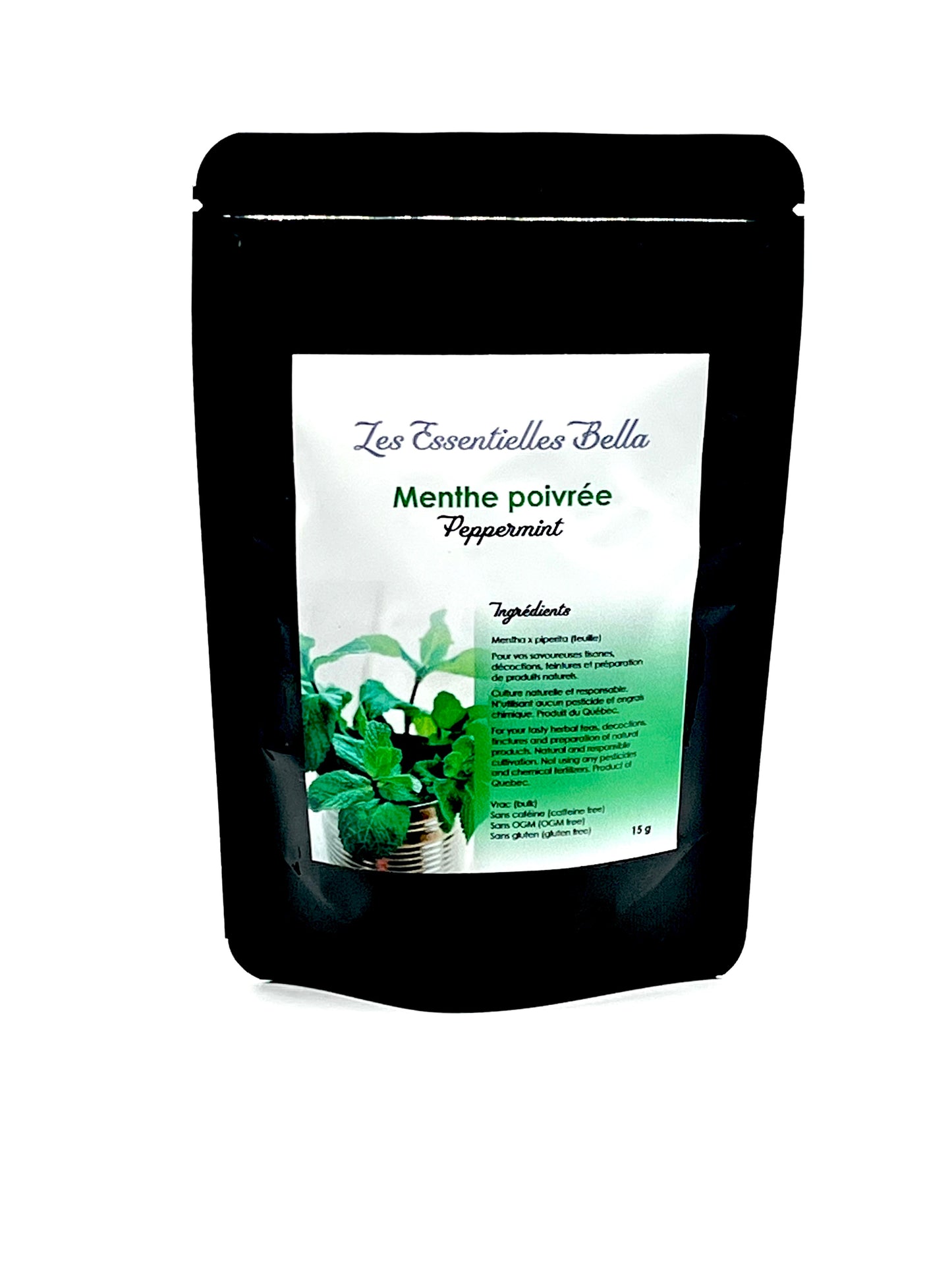 Menthe poivrée (feuille)