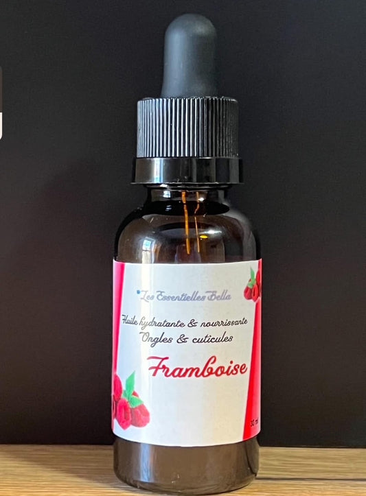 FRAMBOISIER : Huile nourrissante & hydratante (ongles et cuticules)