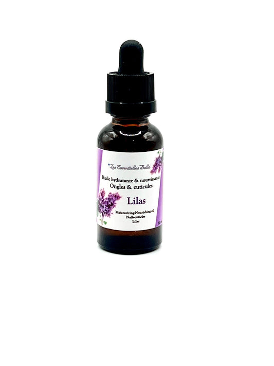 LILAS : Huile nourrissante (ongles et cuticules) LILAC: Nourishing oil (nails and cuticles)
