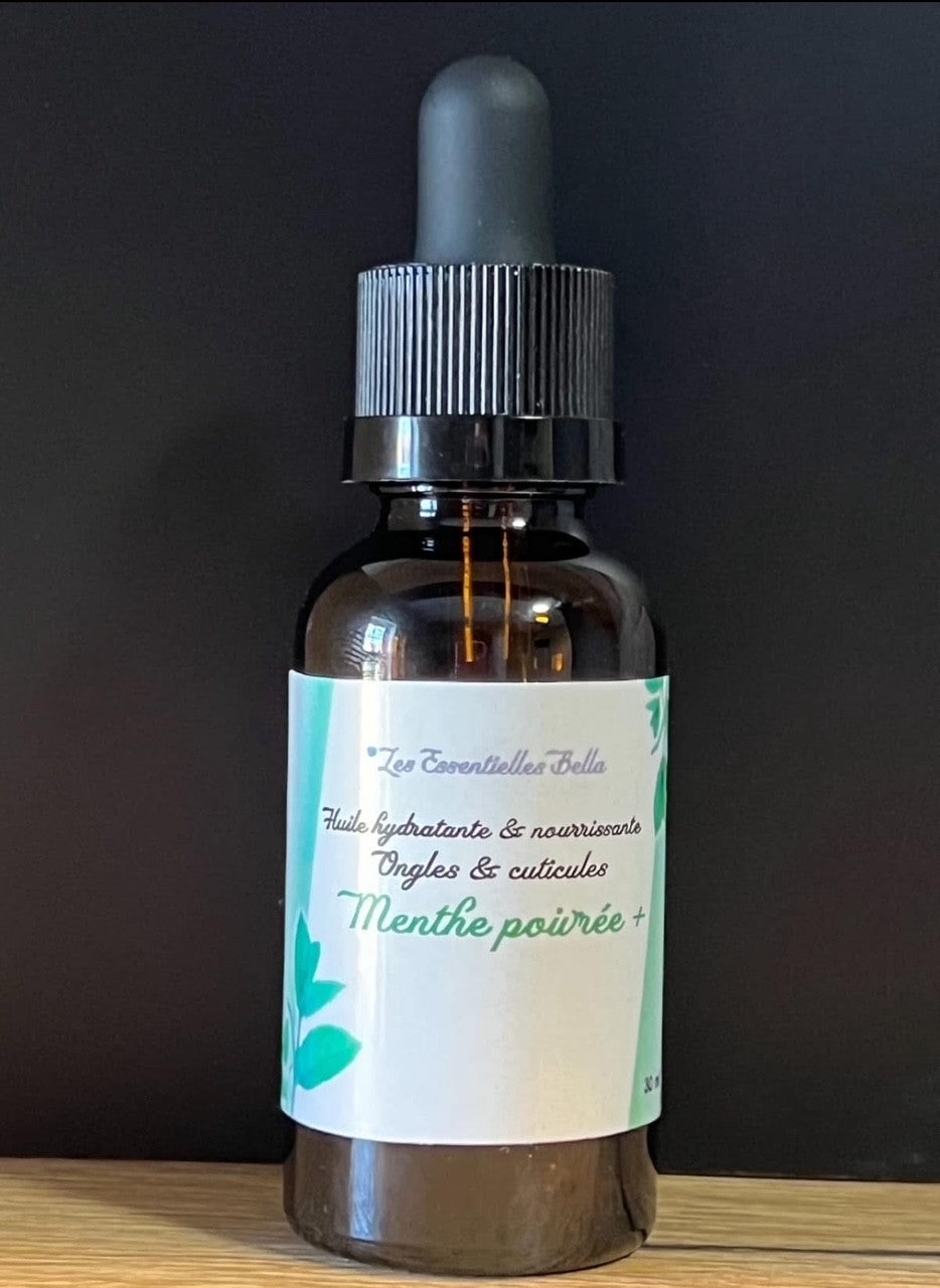 MENTHE POIVRÉE : Huile nourrissante (ongles et cuticules)